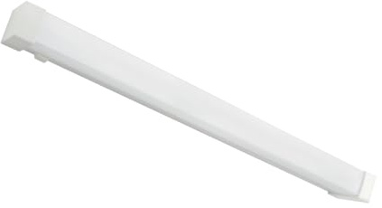 LED Wandlampe mit Schalter B: 6,3 cm IP44 Weiß länglich neutralweißes Licht 4200 K 1720 lm Spiegellampe Wandleuchte Badezimmer
