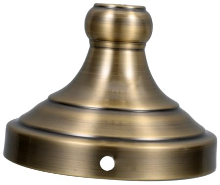 Housoutil Base De Lámpara De Mesa Redonda De Metal Base De Lámpara Artesanal Para Sala De Estar Decorativa Orificio