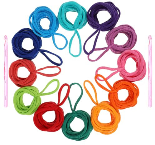 Housoutil Recharges De Boucles Pour Métier à Tisser Boucles Pour Maniques Kit De Métier à Tisser Élastiques Pour Maniques Fournitures De Bricolage