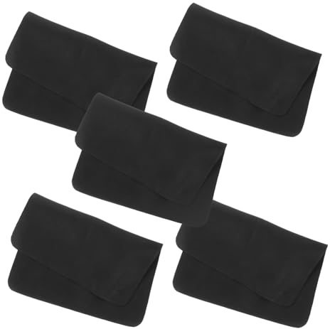 WRITWAA 5piezas Paños De Microfibra Para Gafas y Relojes De Paños Material Resistente Para Limpieza De Superficies Delicadas Casa