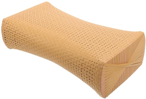 TIDTALEO Cuscino in Finto Rattan Cuscino Traspirantper Sauna Ergonomico Per Cervicale Adatto Per Anziani Per Vapore Sudatorio