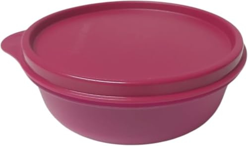 Tupperware Refrie Linie Drops Bowl Leak-Proof Hitparade Fresh Drops 200 ml Food Storage Container 200 ml Wine Red
