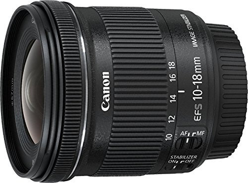 Canon EF-S 10-18 mm 1:4.5-5.6 IS STM Lens Black Certified and Renewed