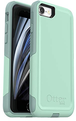 OtterBox Schutzhülle für iPhone SE 3. und 2. Generation, iPhone 8 und iPhone 7 (Nicht kompatibel mit Übergrößen), Pendler-Serie, Ocean Way (Aqua-Segel/Aquifer), schlank und robust, taschenfreundlich,