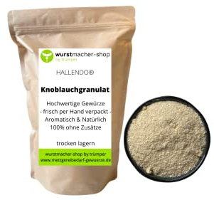 Knoblauchgranulat Knoblauch 250g - Spitzenqualität ohne Zusätze wurstmacher-shop by trümper HALLENDO®