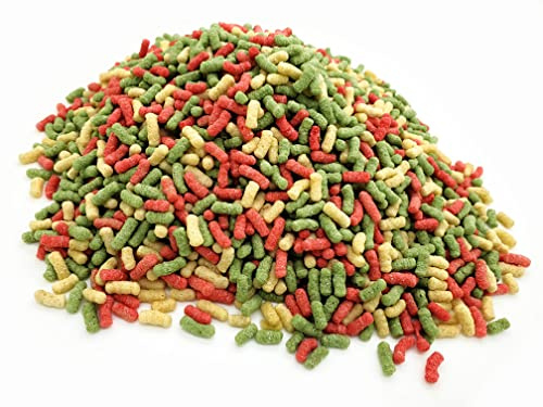 HERONS - Pond Sticks Mix Ultralight - Floating Sticks for Koi, Carp and Coldwater Fish - Immune System Boost - With Spirulina and Paprika - Complete Feed for Pond Fish - 10L Refill