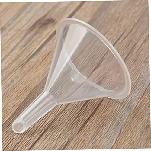 Kleiner Trichter klares Plastik -Mini -Transparent -Einreichungsflasche für Parfümöl kleine Proben Mini -Trichter, Plastiktrichter, klarer Trichter, Kochtrichter, Anmeldung Trichter