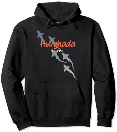 Tauchen mit Haien Hurghada, Tauchen mit Haien Pullover Hoodie