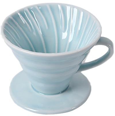 RORPOIR 1pc Ceramic Filter Cup Coffee Maker Drip Coffee Maker Single Cup Strainer for Home Office