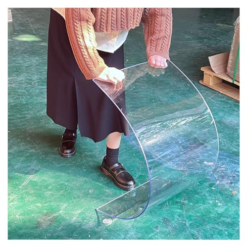 ZHZHXR 1mm Dachplatte aus Klarem Polycarbonat Wetterfeste Platten for Außen Regensichere Isolierung Transparente Kunststoff PC-Platte (1x9m/3.28x29.52ft)