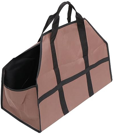 Ciieeo Large Capacity Log Tote Carrier for Firewood Storage Bag for Outdoor Wood Gathering