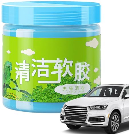 yanzisura Stucco per la pulizia 'auto, gel detergente per la polvere per auto,Mastice detergente adesivo morbido per auto | Gel composto per la pulizia dei dettagli auto portatile per auto, detergente