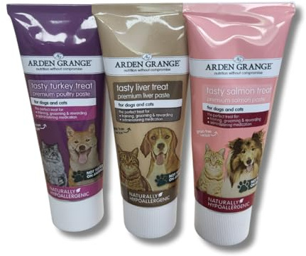 Pawsome Snax Training Paste All Flavours Multi Pack – PACK SIZE: 3 Hypoallergenic Dog Reward Paste, Natural Flavours, Mess-Free Training Aid for Dogs of All Breeds and Ages