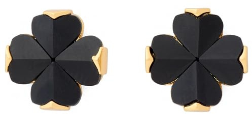 Kate Spade New York Spade Flower Stud, Black