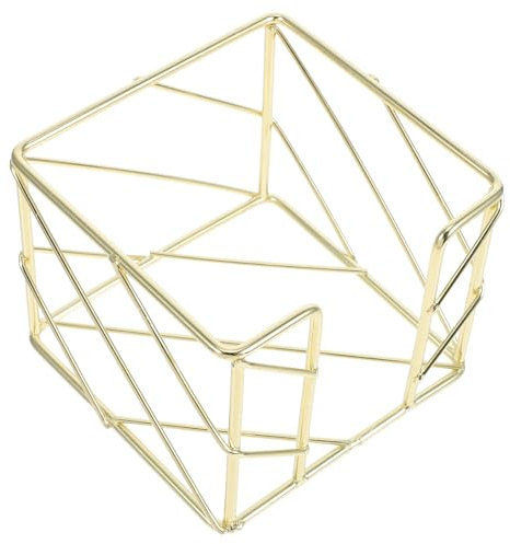 IDEANATEGRATE Organizer für Haftnotizen und Stifte aus Metall Kompakte Aufbewahrung mit Großzügigem Fassungsvermögen für Büro und Arbeitszimmer 10X10X3,15 Zoll
