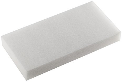Meister Belag Schaumstoff - 280 x 140 x 50 mm - Ersatzbelag für Fliesenwaschbrett / Schaumstoff-Auflage / Fliesenschwamm / 4138800