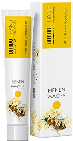 72x UMIDO Hand- & Nagelbalsam 45 ml Bienenwachs | Handcreme | Creme | Pflegecreme | Handlotion | Hautpflege