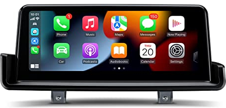 XTRONS 10.25 Zoll Android 14 Autoradio, Octa Core 2GB 32GB Eingebautes 4G LTE/CarAutoPlay/Android Car/DSP für BMW 3er E90/E91/E92/E93 NUR Links fahrende Fahrzeuge ohne original Display