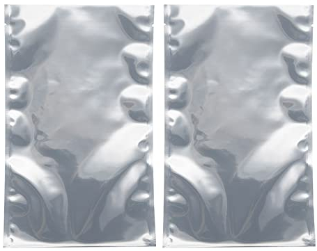 Rebower Antistatische Beutel ESD-Abschirmbeutel Wiederverwendbar, [für elektronische Geräte GPU Festplatte SSD HDD Motherboard] - 6x10 Zoll/50 Stück