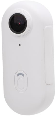 Bewinner Neues 1080P WiFi Katzen Kamera Halsband Kit | Drahtlose Tragbare Action Kamera | 120° Weitwinkel Helmkamera mit Datenkabel für Telefon, Outdoor Sport (White)