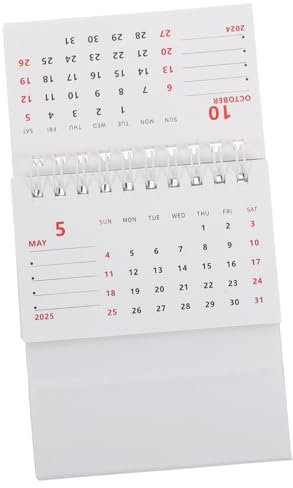 JEWEDECO Dekorativer Monatskalender Mit Cartoon-design Dicker Papier-tischkalender Für Das Home Office