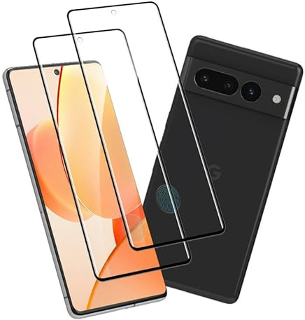 Joywing für 2 Stück PanzerSchutzglas Google Pixel 7 Pro Schutzfolie 9H Härte Panzerglas Pixel 7 Pro 5G Folie, HD Klar Blasenfreie Displayschutz Handyglas