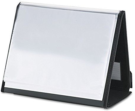 Cardinal 52132 Easel Book, Horizontal, 20 Pocket, 11-Inch x8-1/2-Inch, Black