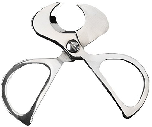 LA HUATE Tagliasigari in acciaio inox forbici per sigari accessori buon regalo di compleanno per uomo