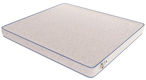 Französische Matratze Easy Basic M, H 15 cm aus Polyurethan-Schaum, orthopädisch, milbendicht, Größe 140 x 190 cm