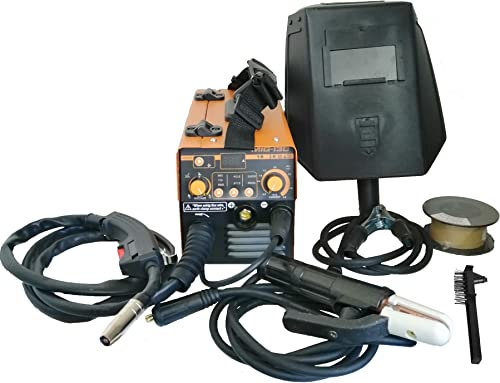 SOLDADOR INVERTER HILO CONTINUO SIN GAS MIG Y ELECTRODOS MAG 130 A 2 EN 1 SOLDADORA VENTILADA MAQUINA DE SOLDAR ROYAL POWER
