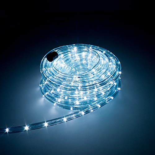Helles LED Lichtband Lichterkette Lichterschlauch 36 LED/M F3 für Wohnung Balkon Garten in vielen Farben Rot Grün Blau Gelb Pink Weiß Warm-Weiß RGB