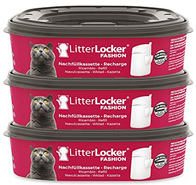 LitterLocker LitterLocker Fashion Nachfüllpackungen, 3er-Pack