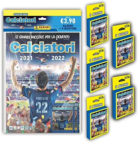 Calciatori Panini 2021 - 2022 Special Pack [Album + 30 bustine]