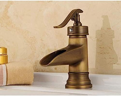 SFEWF Kitchen Taps Brass One-Hand Operation Faucet Kitchen Washbasin Mixer Tap Antique Washbasin Basin Mixer Washbasin Taps