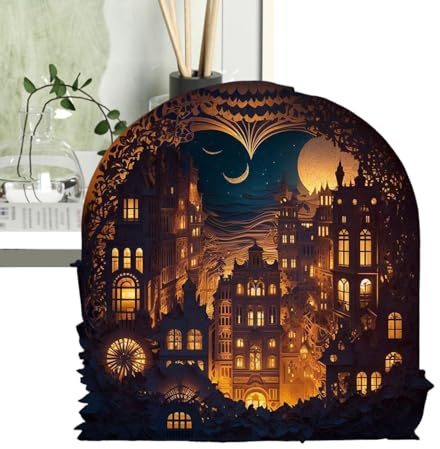Puzzles de Madera para Adultos – Luz Nocturna de Carga USB, luz Nocturna de Madera, para Adultos, Amantes de los con luz LED, luz Nocturna