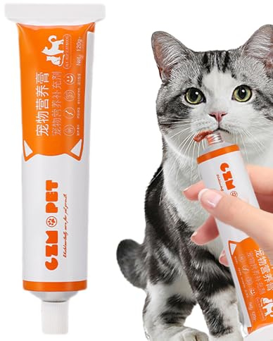 Hemousy Hairball Paste for Cats - Hair Ball Remedy Paste,Tasty Hairball Control Supports Versatile Solution for Training Grooming Playtime