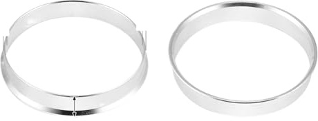 HFGDRH Anello Centratura Cerchione, 4 Pezzi OD 56,1 mm 57, 63, a ID 54, 64, Anelli mozzo Auto Distanziali Centro Foro Ruota in Lega di Alluminio(56.1mm to 54.1mm)