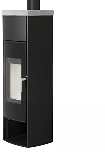 Schmitzker S55046 Cena Kaminofen Stahl Schwarz/Speckstein/A+
