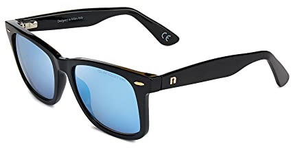 CLANDESTINE - Gafas de Sol Unisex - Modelo Soho - Cristal Polarizado y Antirreflejante - Montura de Pasta - 142 mm x 50 mm