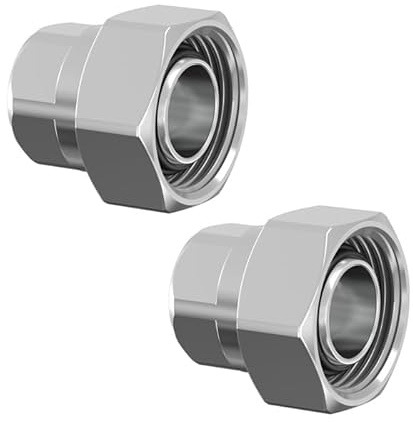 Simplex Anschluss-Set G5, Rp1/2 x G3/4i Eurokonus - Effizientes Anschlussventil mit Absperrung für Heizkörper - F10370