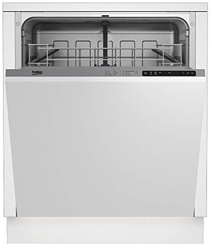 Beko BDIN38530C Einbau-Geschirrspüler/ConerIntense/10 Jahre Motorgarantie/Vollintegriert/H x B x T:81,8 x 59,8 x 55, schwarz
