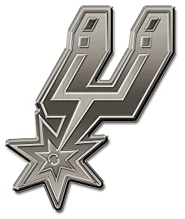 Rico Industries NBA Basketball San Antonio Spurs Standard Antique Auto Emblem