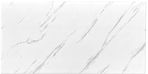Polystyrol Paneele Marmor Marmerlook Styropor Wandpaneele Deckenpaneele Wanddekoration Dekoren 100x50cm - 3mm Stärke 12m² - 24 Stück