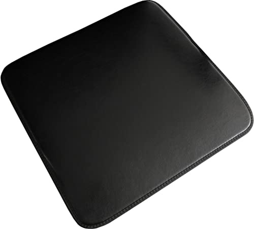 QYANPEN [Set mit 1/2/4] Quadratische rutschfeste Stuhlpolster, wasserdichtes Sitzkissen/Stuhlkissen aus Leder für Esszimmer, Küche, Büro, Computer (Farbe: Stil B, Größe: 45 x 45 cm (Set mit 1))