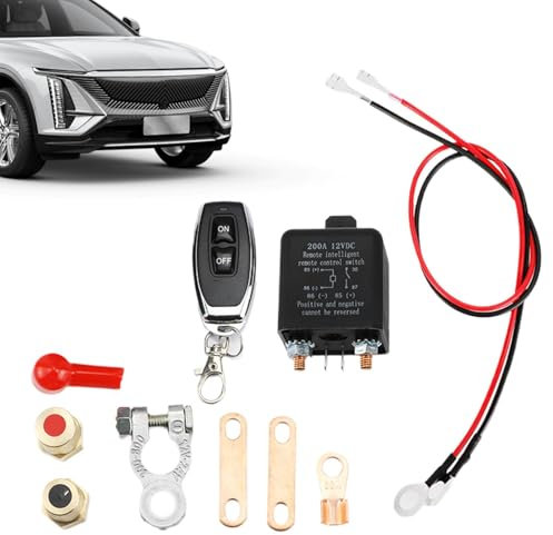 Autobatterie, zum Ausschalten der Batterie - Ferngesteuerter Batterietrennschalter | Multifunktionale Autobatterie-Abschalttaste für elektrische Geräte
