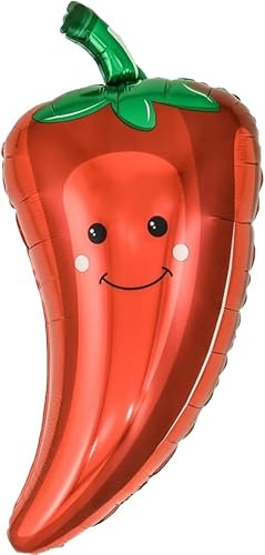 Chili grönsaksfolieballong, 60 cm