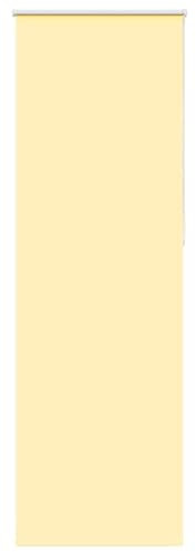 Verdunkelungsrollo gelb 65x230 cm Stoffbreite 60,7 cm Polyester