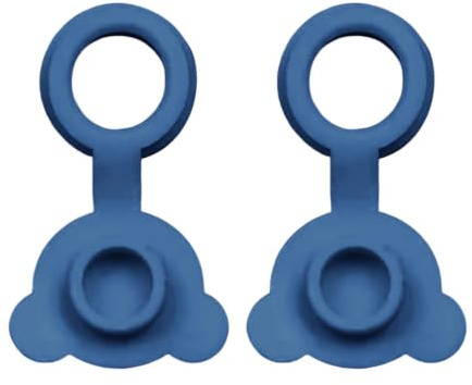 Bärenform Wannenstopper - Set Von 2 Silikonabflussstopfen Für Kinder | Fun Antierstil Wasserblocker Für Badewannen, Duschen, Waschbecken, Kinderfreundliches Werkzeug Zur Verhütung Von Leck