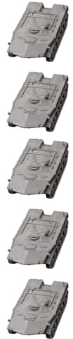 5 Pezzi BTR-D Scala 1/144 Veicolo Da Combattimento Per Fanteria Aviolanciabile Sovietico DIY In Resina Modello BTR-D IFV Della Guerra Fredda Per Appassionati Militari