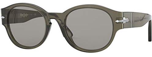 Persol Unisex 0PO3230S Sonnenbrille, Grey/Grey, 52